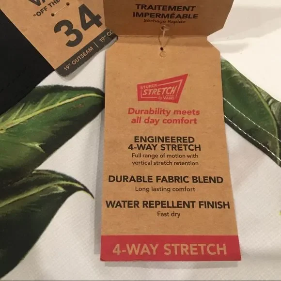 Vans Leaf Surf Board Shorts NWT - Picture 4 of 7